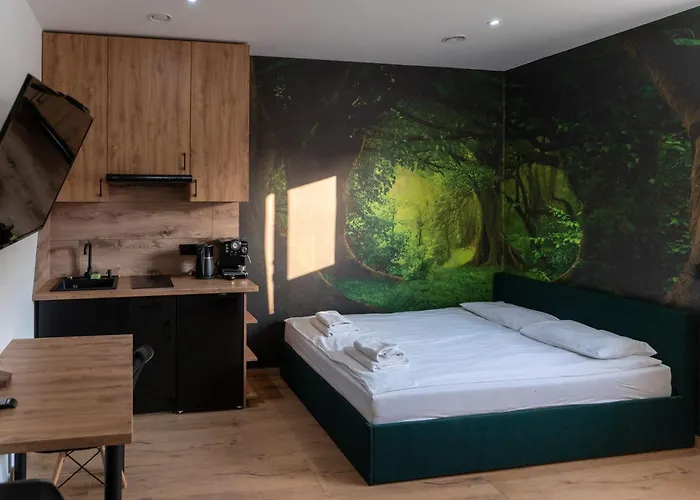 Green Room Z Opcja Jacuzzi